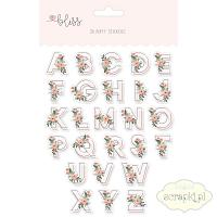 MME - Bliss - wypukły alfabet z kwiatuszkami