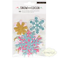 Crate Paper - Snow&Cocoa - zestaw śnieżynek