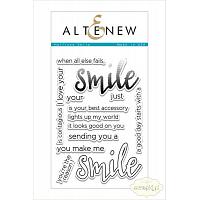 Altenew - Halftone Smile - zestaw stempli