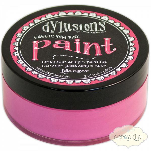 Dylusions Paint - farba akrylowa - Bubblegum Pink