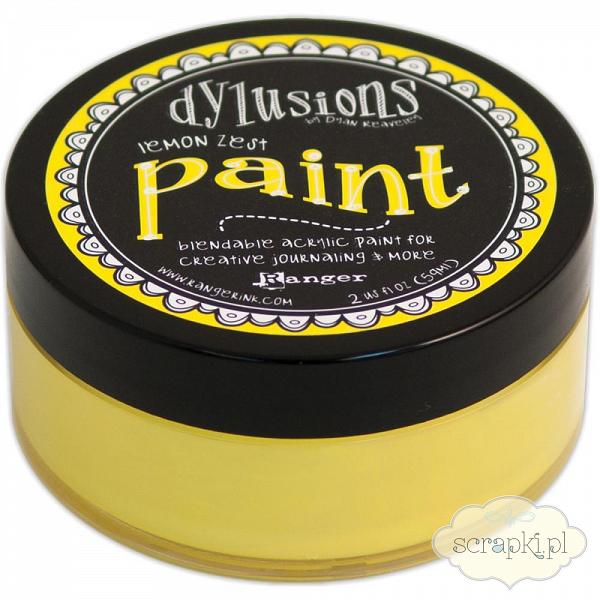 Dylusions Paint - farba akrylowa - Lemon Zest