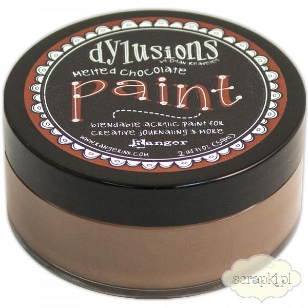Dylusions Paint - farba akrylowa - Melted Chocolate