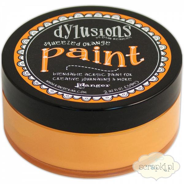 Dylusions Paint - farba akrylowa - Squeezed Orange