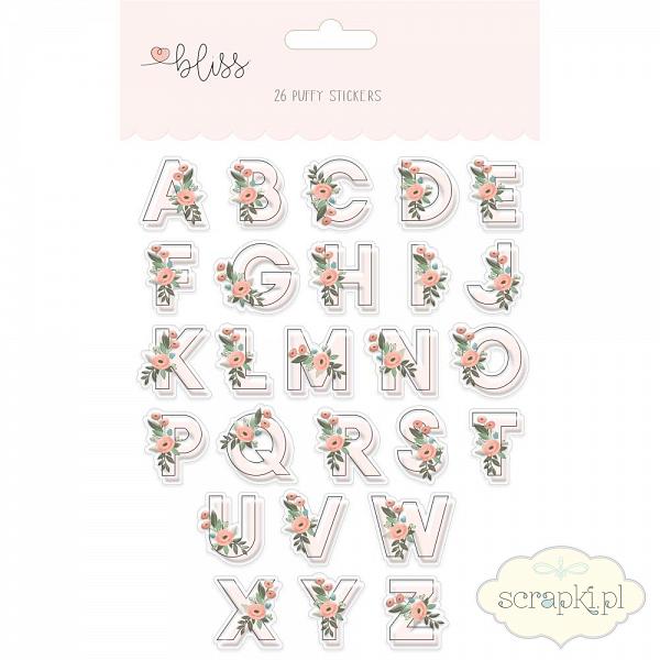 MME - Bliss - wypukły alfabet z kwiatuszkami