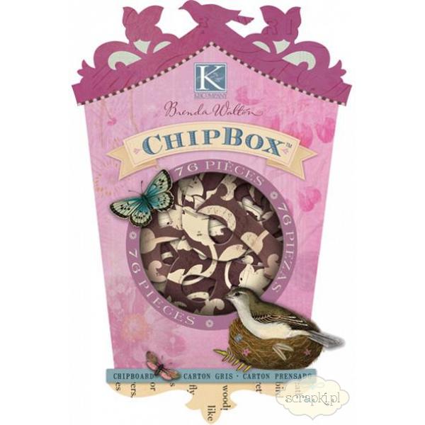 K&Company - Fauna&Flora - Glitter Alphabet ChipBox