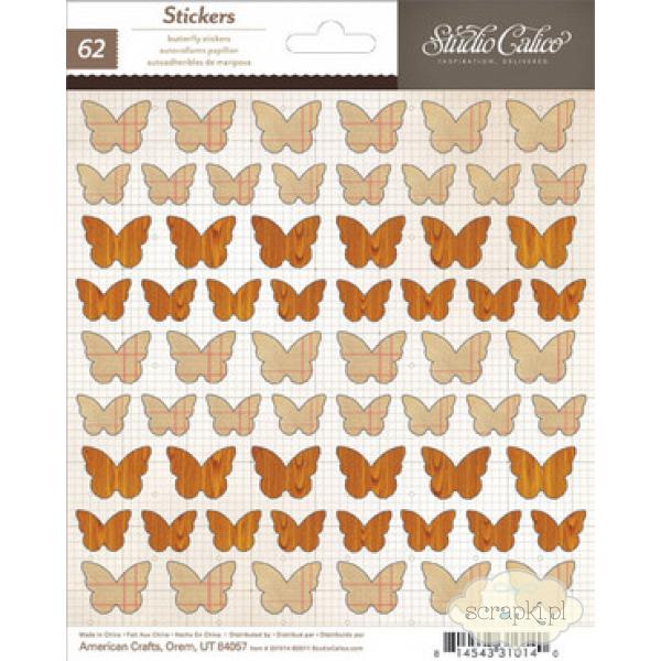 Studio Calico - Take Note - Butterfly Stickers