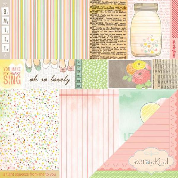 American Crafts - Dear Lizzy Neapolitan - Cheerful Notes