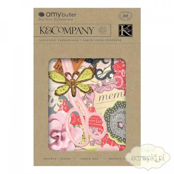 K&Company - Amy Butler Lotus Tea Box - Die-cut Cardstock