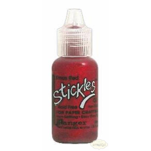 Stickles Glitter Glue - brokat w płynie - Xmas Red