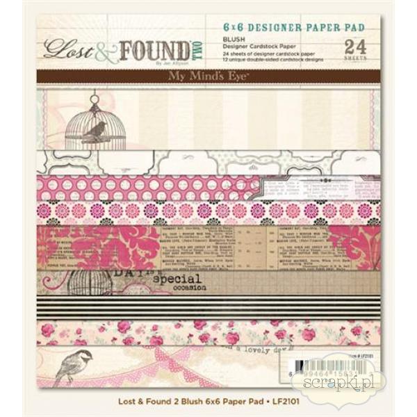 MME - Lost & Found 2 Blush - pad 6x6