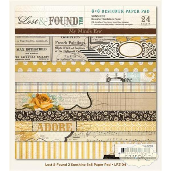 MME - Lost & Found 2 Sunshine - pad 6x6