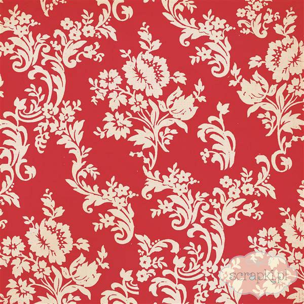 MME - Lost & Found 3 Ruby - Red Floral