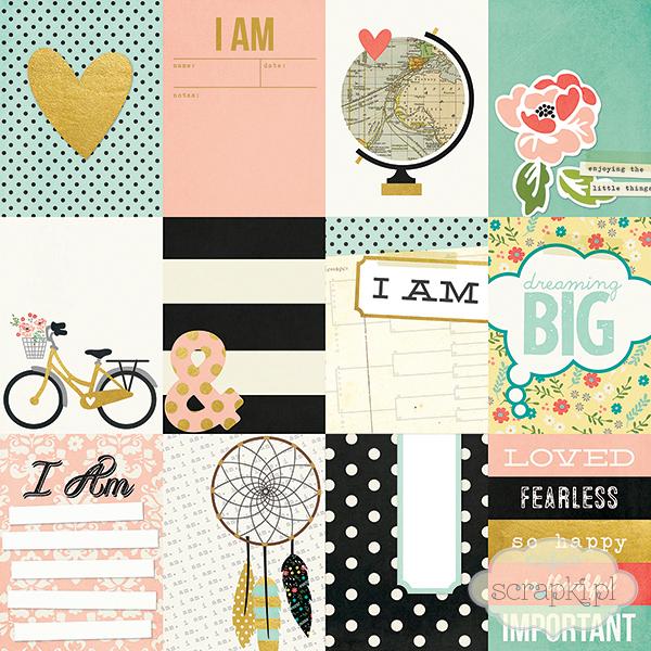 Simple Stories - I AM - 3x4 Journaling Cards