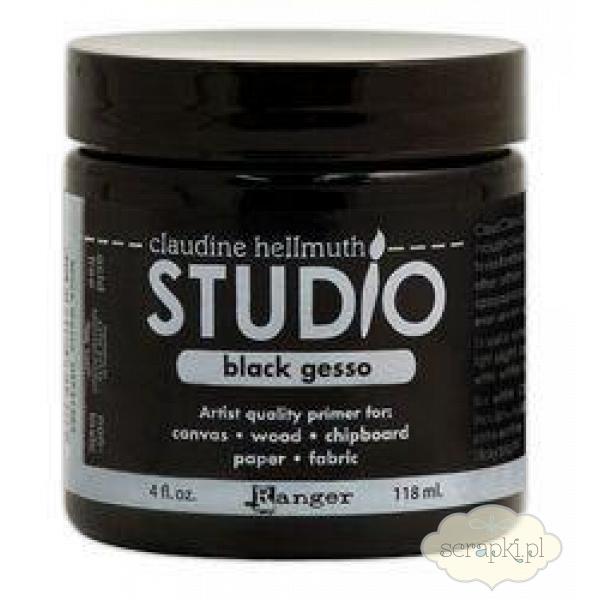 Claudine Hellmuth - Black Gesso
