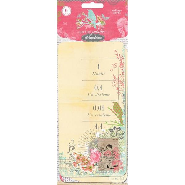 Pink Paislee - Spring Jubilee - Collage Cards